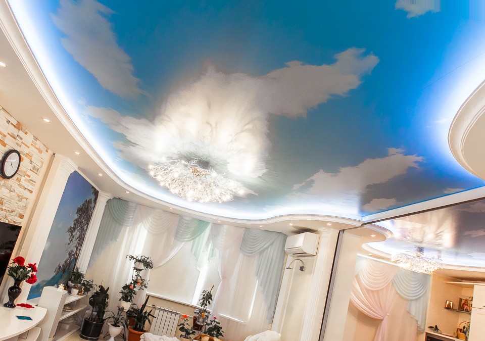 Заказать потолок с фотопечатью в г. Евпатория